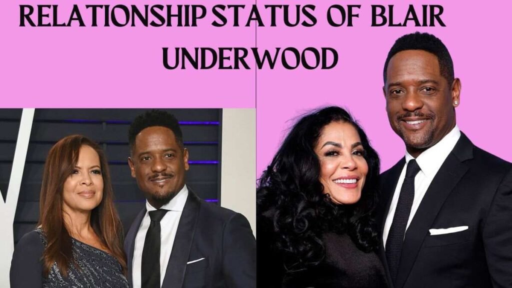 blair underwood wife